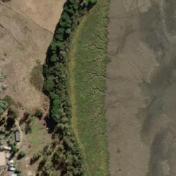 Satellite imagery of Little Swan Point, AU