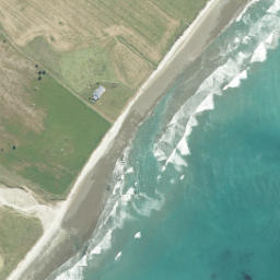 Satellite imagery of Opopo, NZ