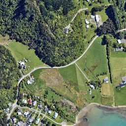 Satellite imagery of Willawa Point, NZ