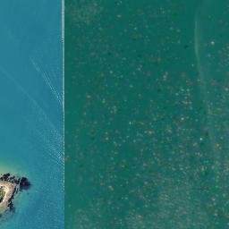 Satellite imagery of Separation Point, NZ