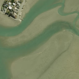 Satellite imagery of Martin Point, NZ