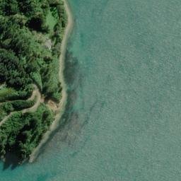 Satellite imagery of Separation Point, NZ