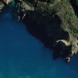 Satellite imagery of Rununder Point, NZ