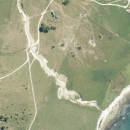 Satellite imagery of Horewai Point, NZ