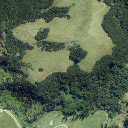 Satellite imagery of Luna Rock, NZ