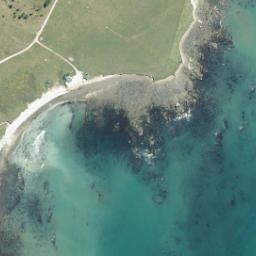 Satellite imagery of Horewai Point, NZ