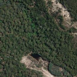 Satellite imagery of Little Black Sugarloaf, AU