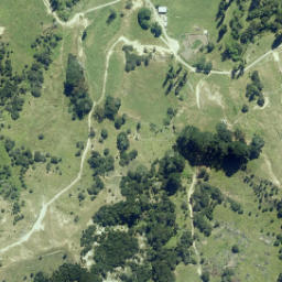 Satellite imagery of Luna Rock, NZ