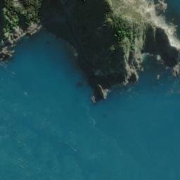 Satellite imagery of Coombe Rocks, NZ