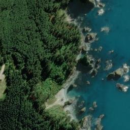 Satellite imagery of Mou Taku, NZ