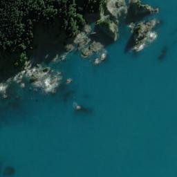 Satellite imagery of Mou Taku, NZ