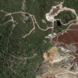 Satellite imagery of Mount Bischoff, AU