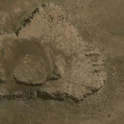 Satellite imagery of Cerro Corona, AR