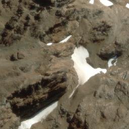 Satellite imagery of Cerro Aguirre, AR