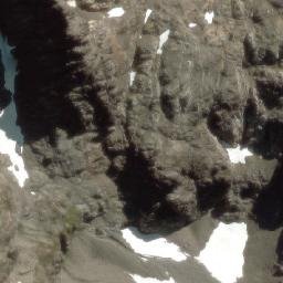 Satellite imagery of Cerro Aguirre, AR