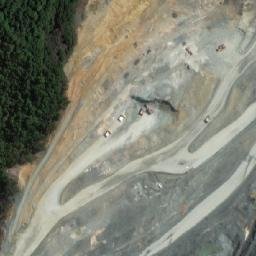 Satellite imagery of Savage River Mine, AU
