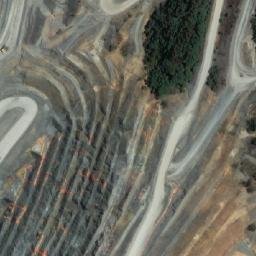 Satellite imagery of Savage River Mine, AU