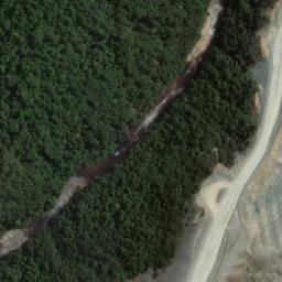 Satellite imagery of Savage River Mine, AU