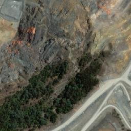Satellite imagery of Savage River Mine, AU