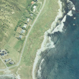 Satellite imagery of Manurewa Point, NZ