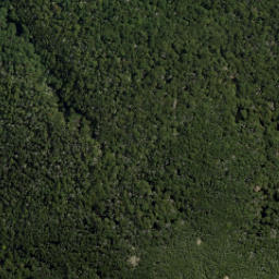 Satellite imagery of Gibbs Spur, NZ