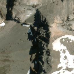 Satellite imagery of Cerro Bastión, AR