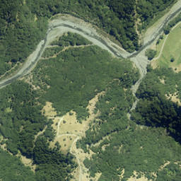 Satellite imagery of Mackay Spur, NZ