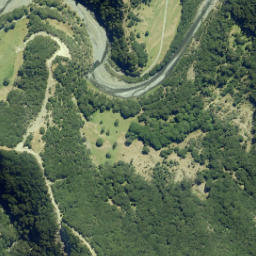 Satellite imagery of Mackay Spur, NZ