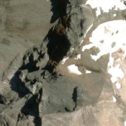 Satellite imagery of Cerro Bastión, AR