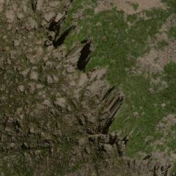 Satellite imagery of Ossians Throne, AU
