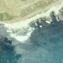 Satellite imagery of Te Kaukau Point, NZ