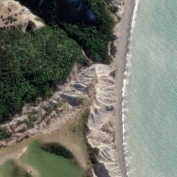 Satellite imagery of White Bluffs, NZ
