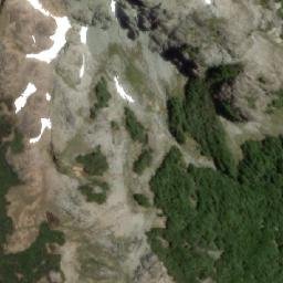 Satellite imagery of Cerro Mirador, AR