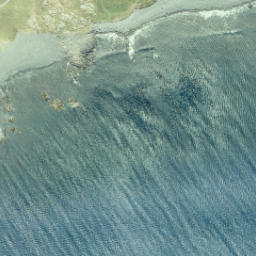 Satellite imagery of Cod Rocks, NZ