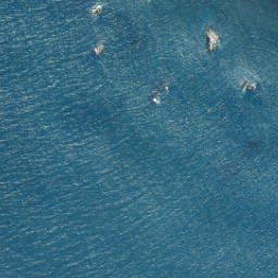 Satellite imagery of Black Rocks, NZ