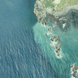 Satellite imagery of Rocky Point, NZ
