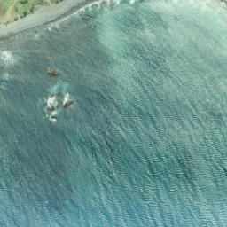 Satellite imagery of Cape Palliser, NZ
