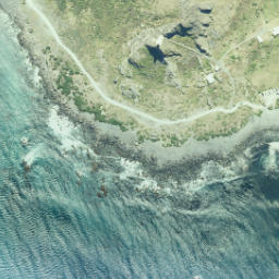 Satellite imagery of Cape Palliser, NZ