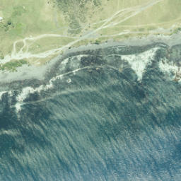 Satellite imagery of Cape Palliser, NZ