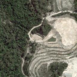 Satellite imagery of Elizabeth Ridge, AU