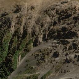 Satellite imagery of Cerro Montura, AR