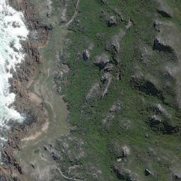 Satellite imagery of Rupert Point, AU