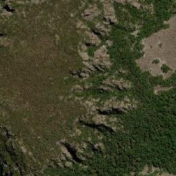 Satellite imagery of Quamby Bluff, AU