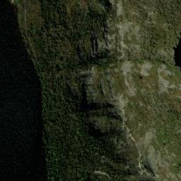 Satellite imagery of Mount Campbell, AU