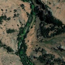 Satellite imagery of The Castles, NZ