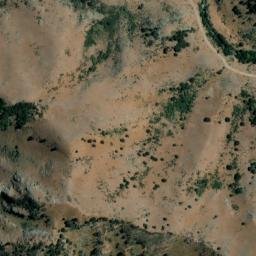 Satellite imagery of The Castles, NZ