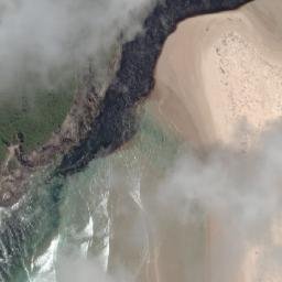Satellite imagery of Pieman Heads, AU