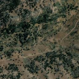 Satellite imagery of The Castles, NZ