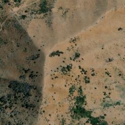 Satellite imagery of The Castles, NZ