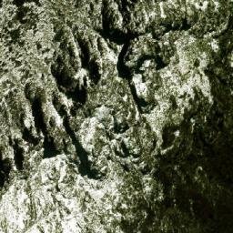 Satellite imagery of Cradle Mountain, AU